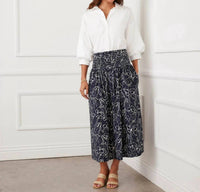 Karen Kane - Smocked Waist Midi Skirt
