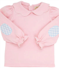The Beaufort Bonnet Company - Girl's Emma's Elbow Patch Top