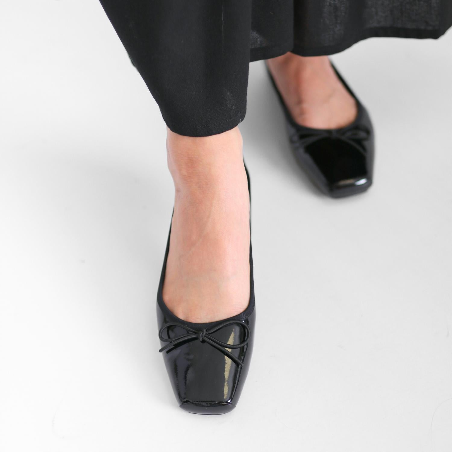 All Black - Women's Patty Blunt Ballet