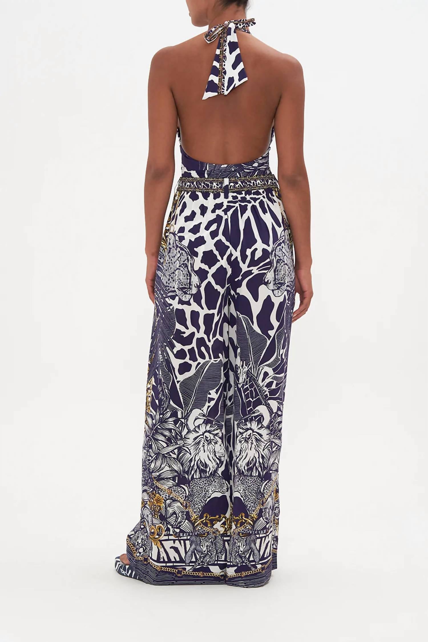 Camilla - Wide Leg Waisted Pant
