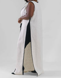 Adriana Contreras - Marena Sleeveless Open Front Kimono - Plus