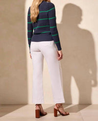 Tribal - Crew Stripe Sweater