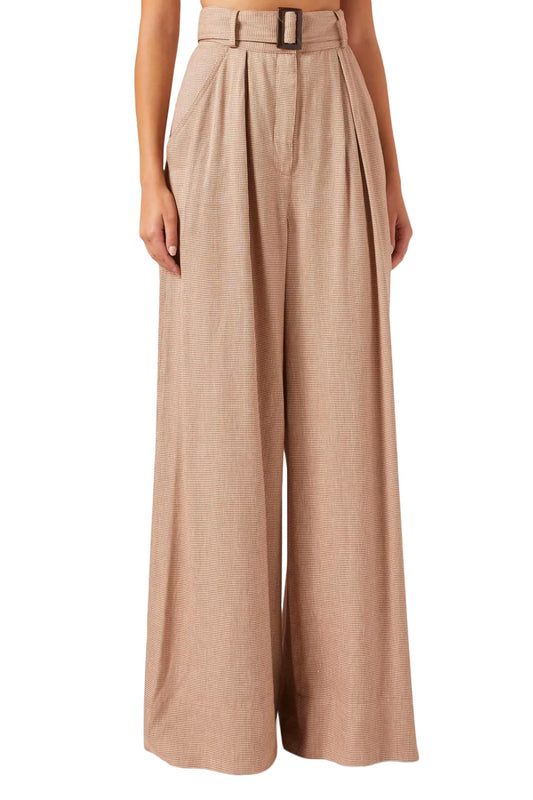 Matthew Bruch - Wide Leg Pleated Pants