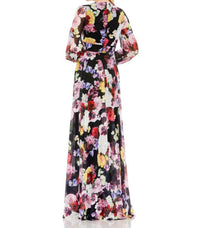 Mac Duggal - Flowy Chiffon Side Slit Dress