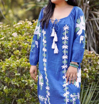 Dolma - Elana Embroidery Maxi Dress