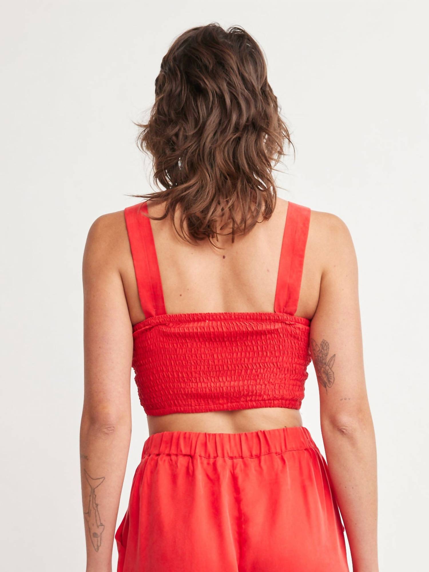Self Contrast - Kori Cropped Tank Top