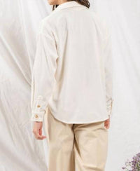Blu Pepper - Corduroy Button Up Shacket