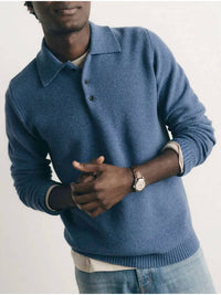 Taylor Stitch - Newton Sweater Polo Shirt