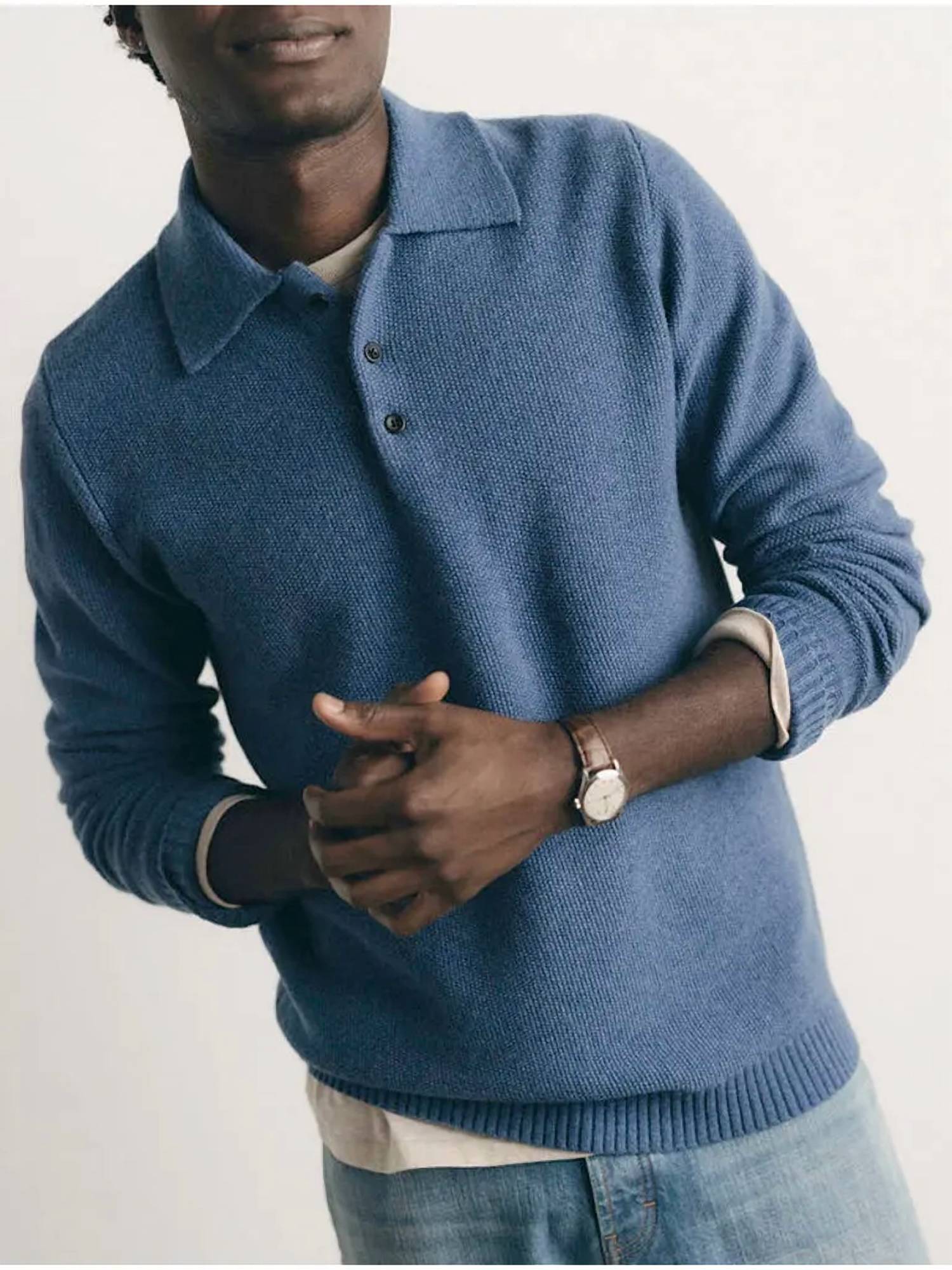 Taylor Stitch - Newton Sweater Polo Shirt