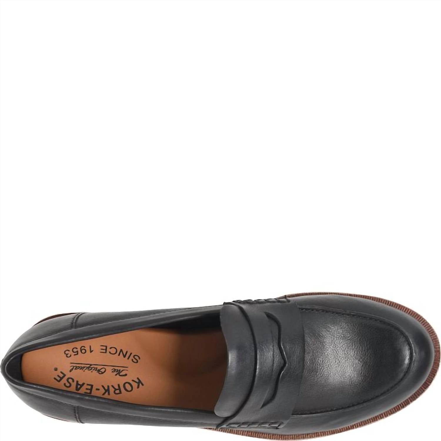 KORK-EASE Women's Carlisle Loafer in black - women's flats - alternate view