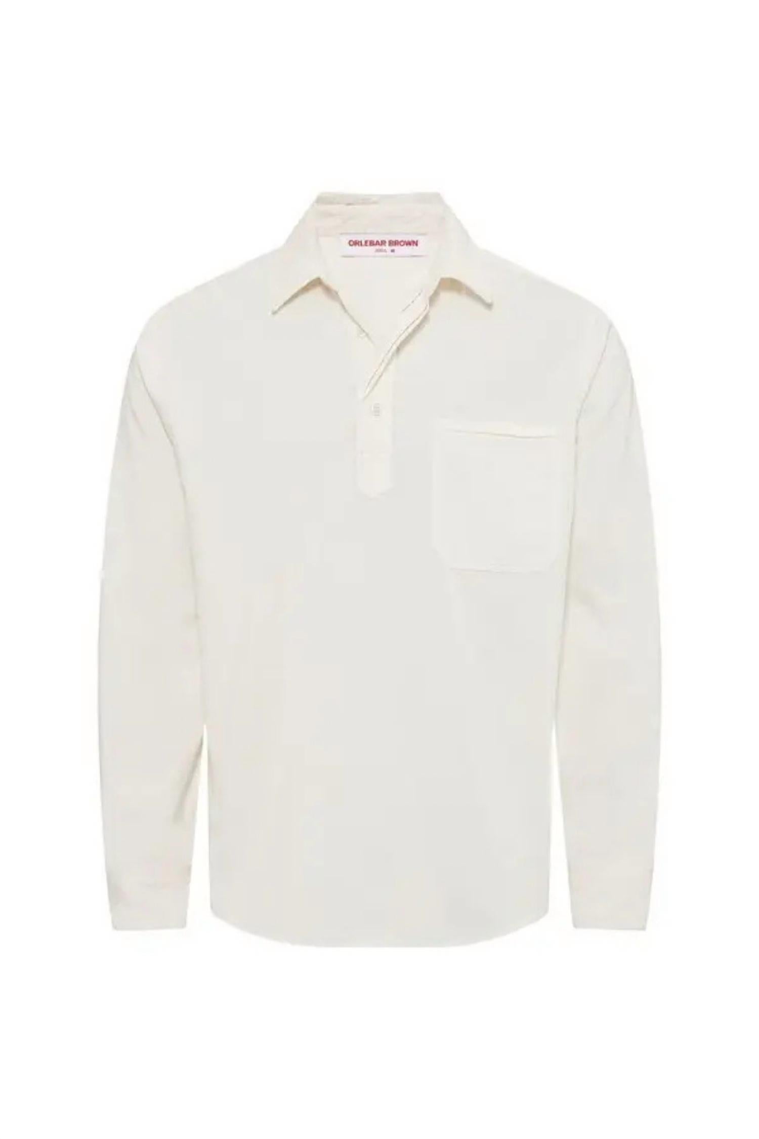 Orlebar Brown - Men's Shanklin Corduroy Long Sleeve Shirt