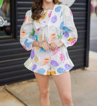 Queen Of Sparkles - Women's Sequins Shell Shorts