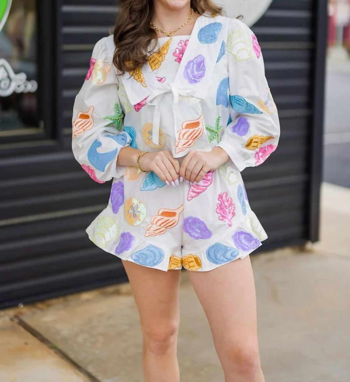 Queen Of Sparkles - Women's Sequins Shell Shorts