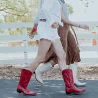 Desert Bloom - Women's Wild Agave Flame Boots