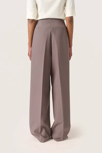 Soaked In Luxury - Corinne High-waisted Wide Legs Trousers