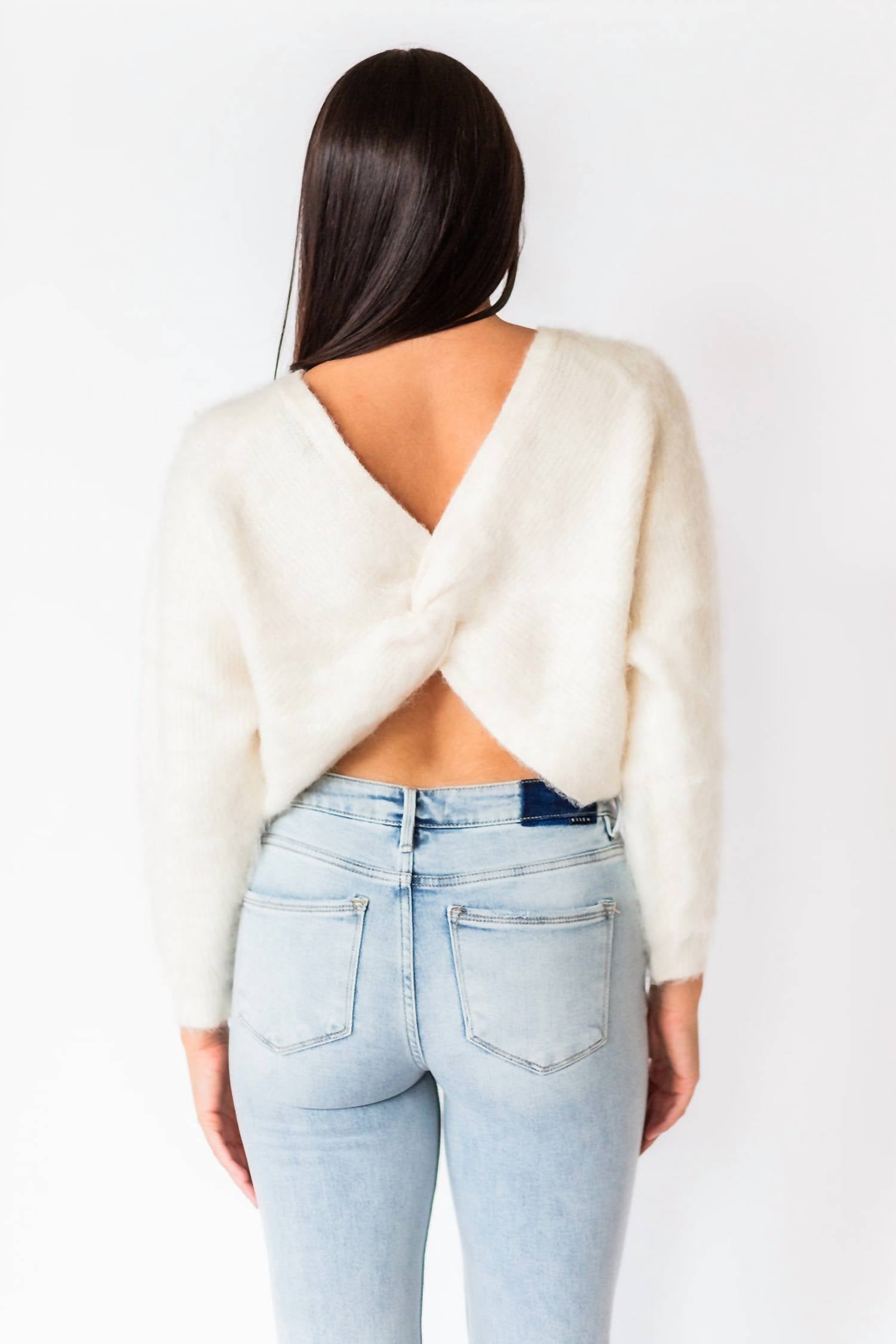 Falcon Park - Adelynn Twist-Back Sweater