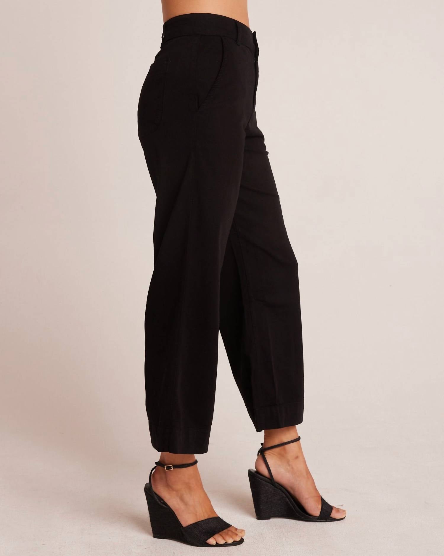 Bella Dahl - Open Hem Wide Leg Crop Jeans
