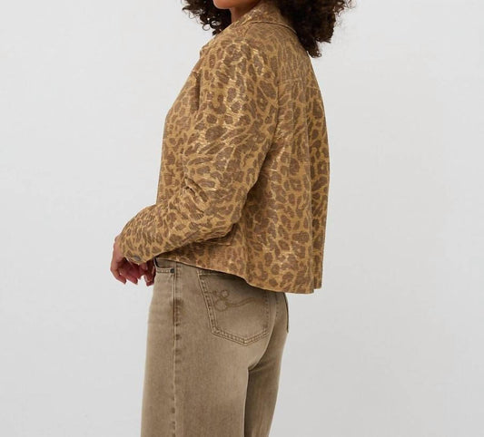 Esqualo - Leopard Print Jacket