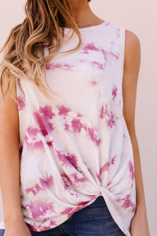 Tie Dye With A Twist Tank