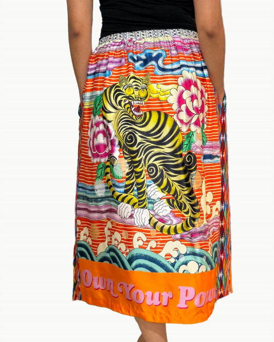 Me369 - Rosalee Printed Skirt