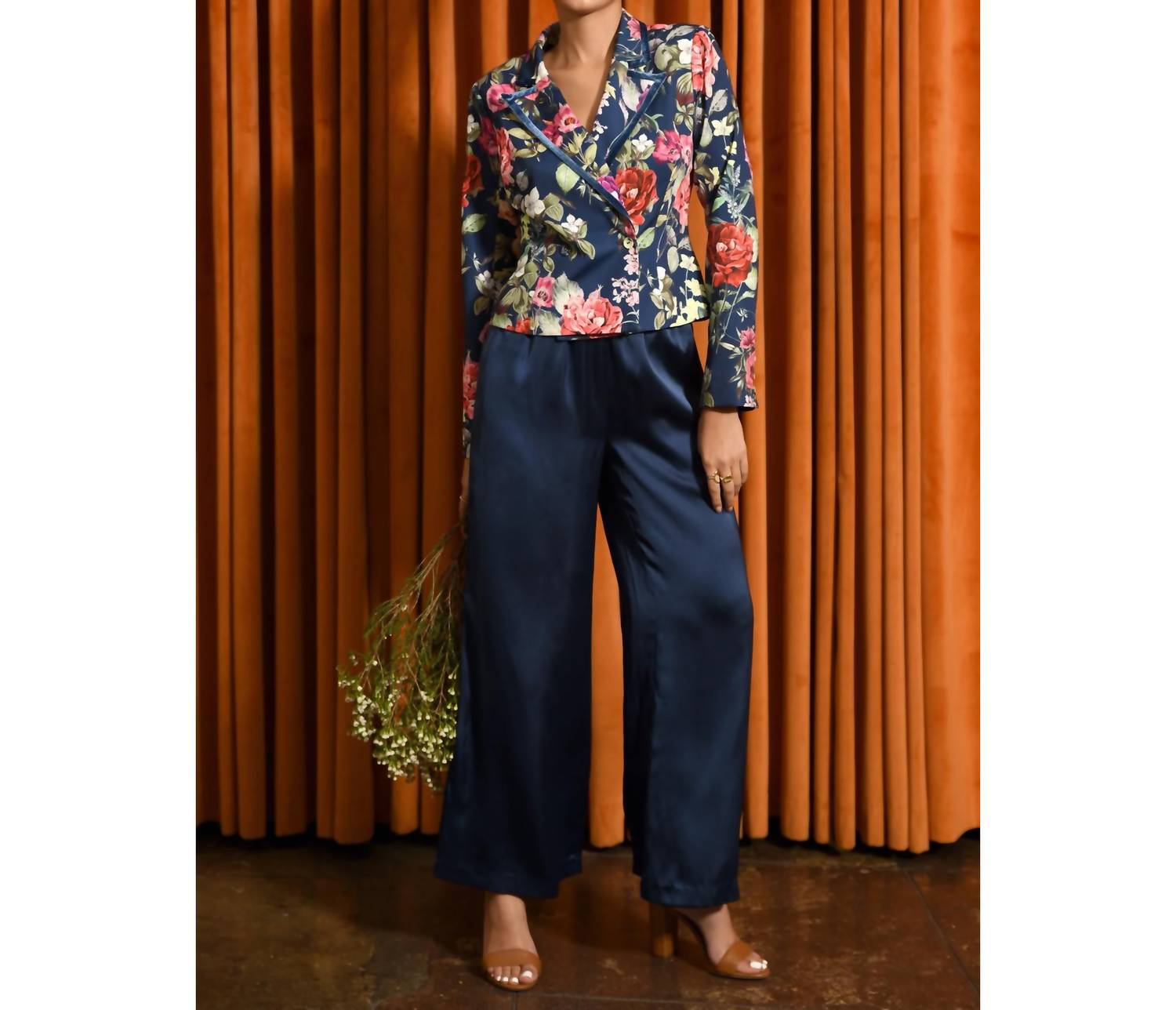 Adelyn Rae - Britt Satin Pants