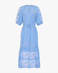Draper James - Martina Midi Dress With Floral Embroidery
