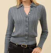 Spartina 449 - Toni Collared Cardigan