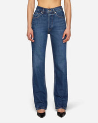 EB Denim High Rise Straight Jean in la crosse - women's jeans
