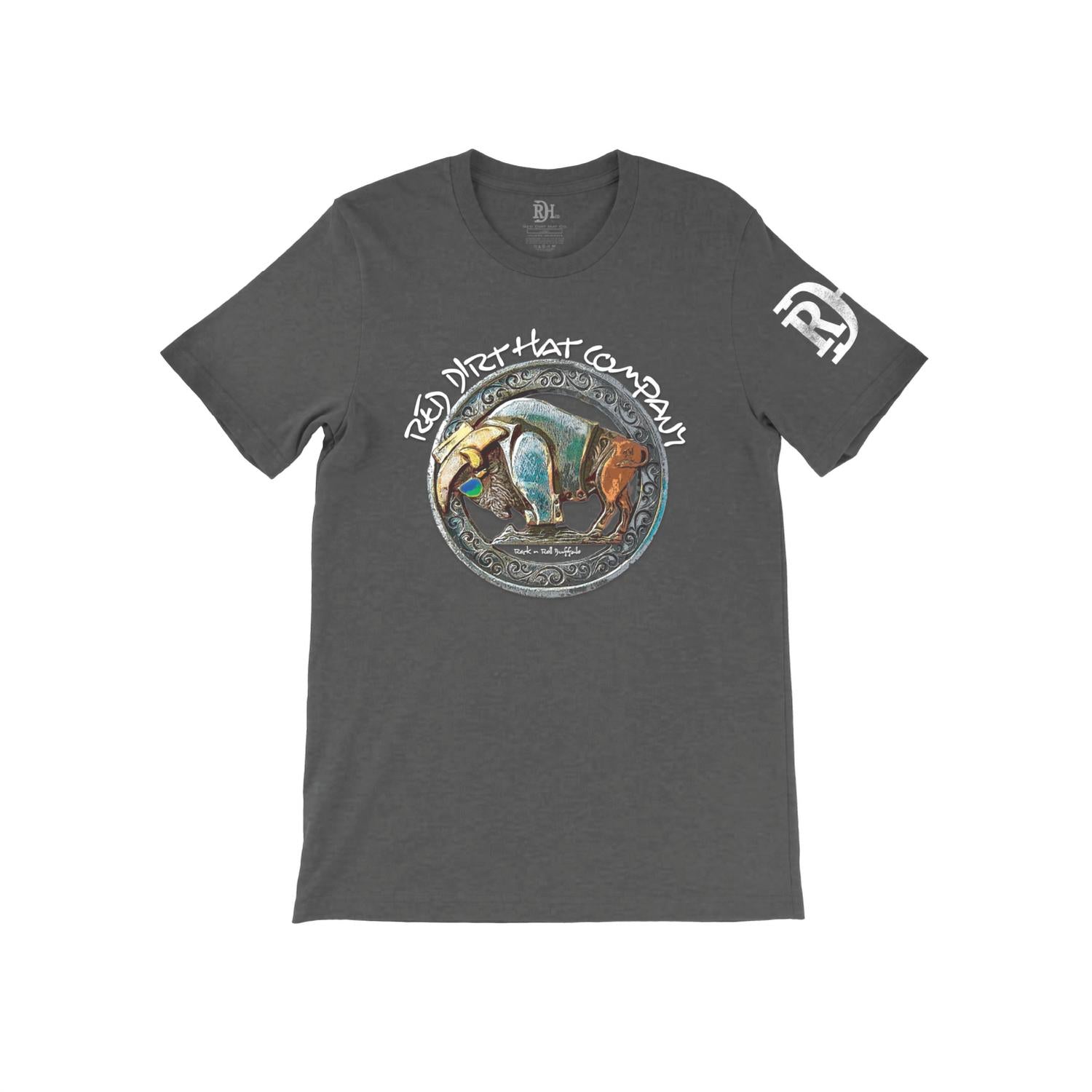 Red Dirt Hat Company - Men's Bad Bronc Rock N Roll Buffalo Top