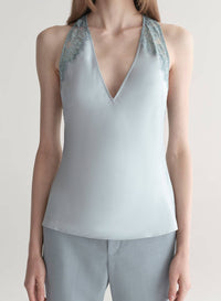 A.L.C. - Wes Satin and Lace Top