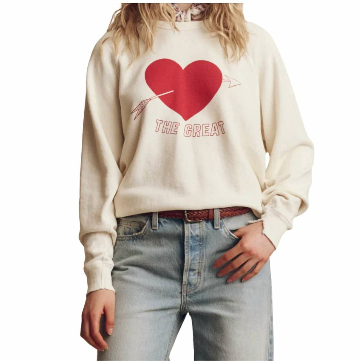 The Great. - The College Sweatshirt With Heart
