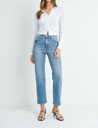 Just Black Denim - Classic Straight Jeans