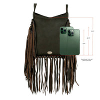 American West - Fringed Cowgirl Crossbody Bag