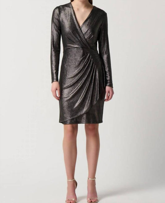 Pewter Sheath Dress