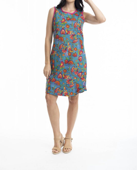 Orientique - Shift Sleeveless Reversible Dress