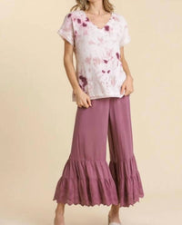 Umgee - Tie Dye Cotton Gauze Top