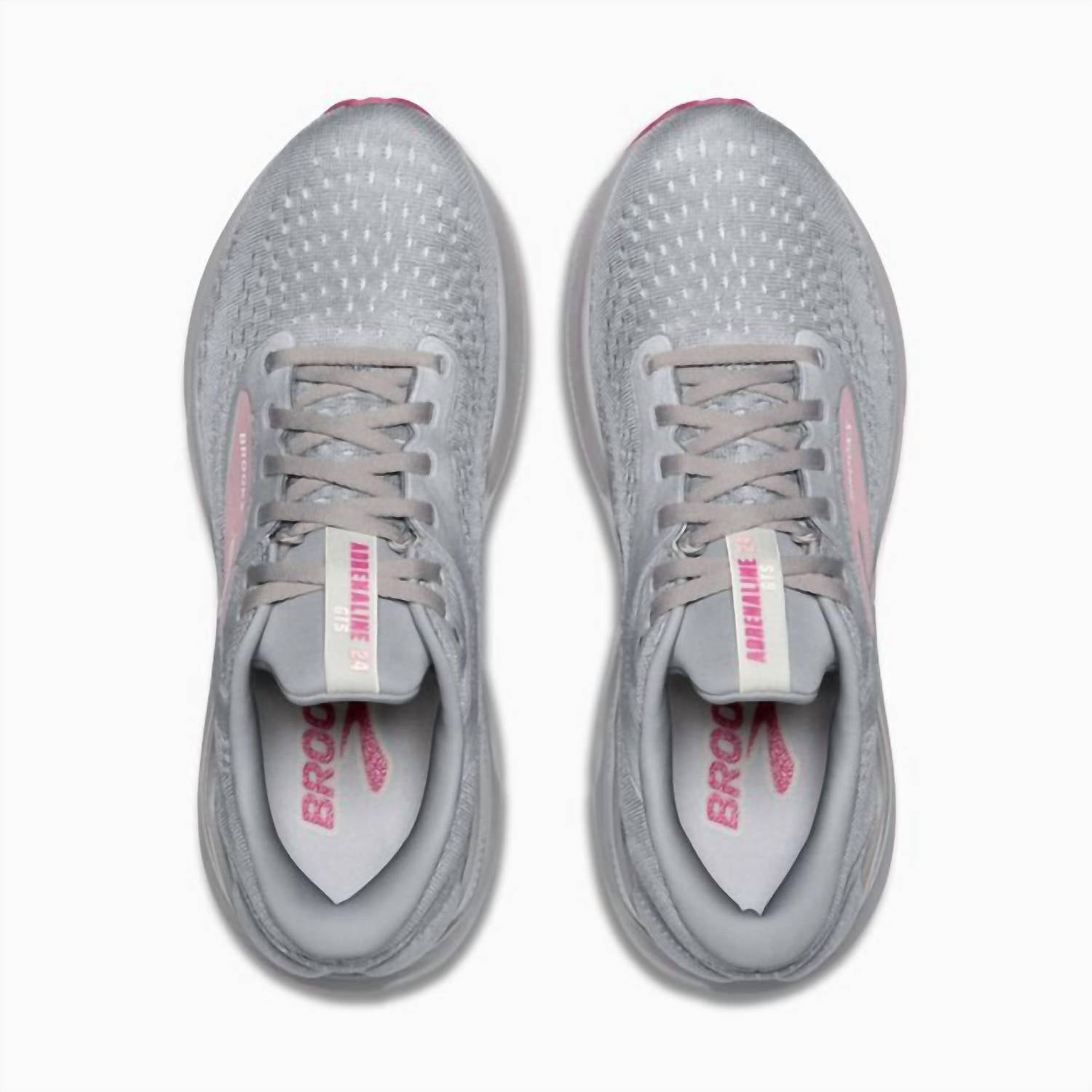 BROOKS Women's Adrenaline Gts 24 Shoe in alloy white zephyr 2 - women's sneaker - view 4