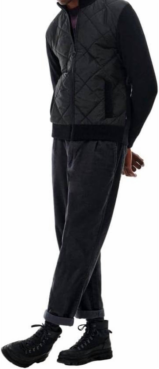 Barbour - Arch Diamond-quilted Jumper