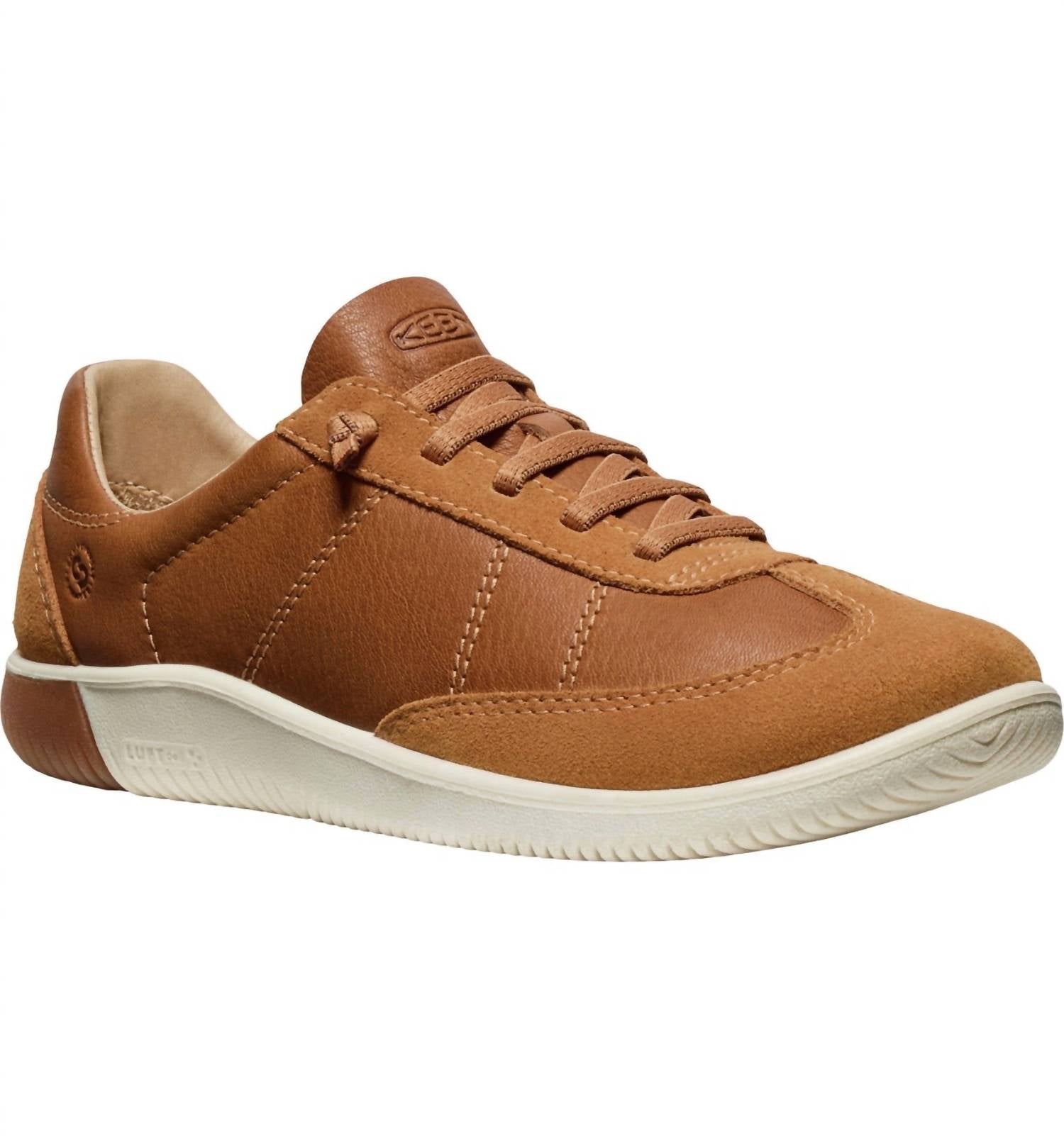 Keen Women's Knx T-toe Shoe in chipmunk birch - women's sneaker