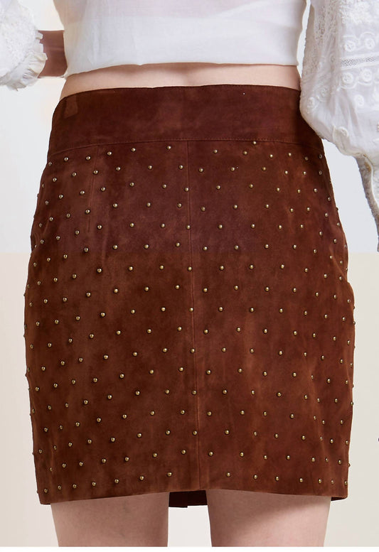 Scarlett Poppies - Ember Suede Mini Skirt