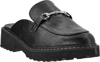Corkys Footwear Womens Wingin It Heeled Mule in black smooth - women's shoe - view 4