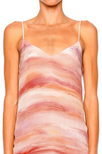 HEMANT & NANDITA Asma Maxi Dress in pink - women's dress - view 4
