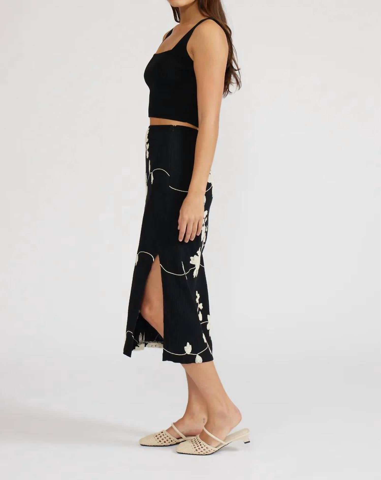 Lucy Paris - Rini Midi Skirt