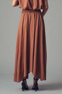 Urban Daizy - Pleated High-waist Skirt