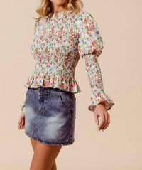 So Me - Felecity Floral Top