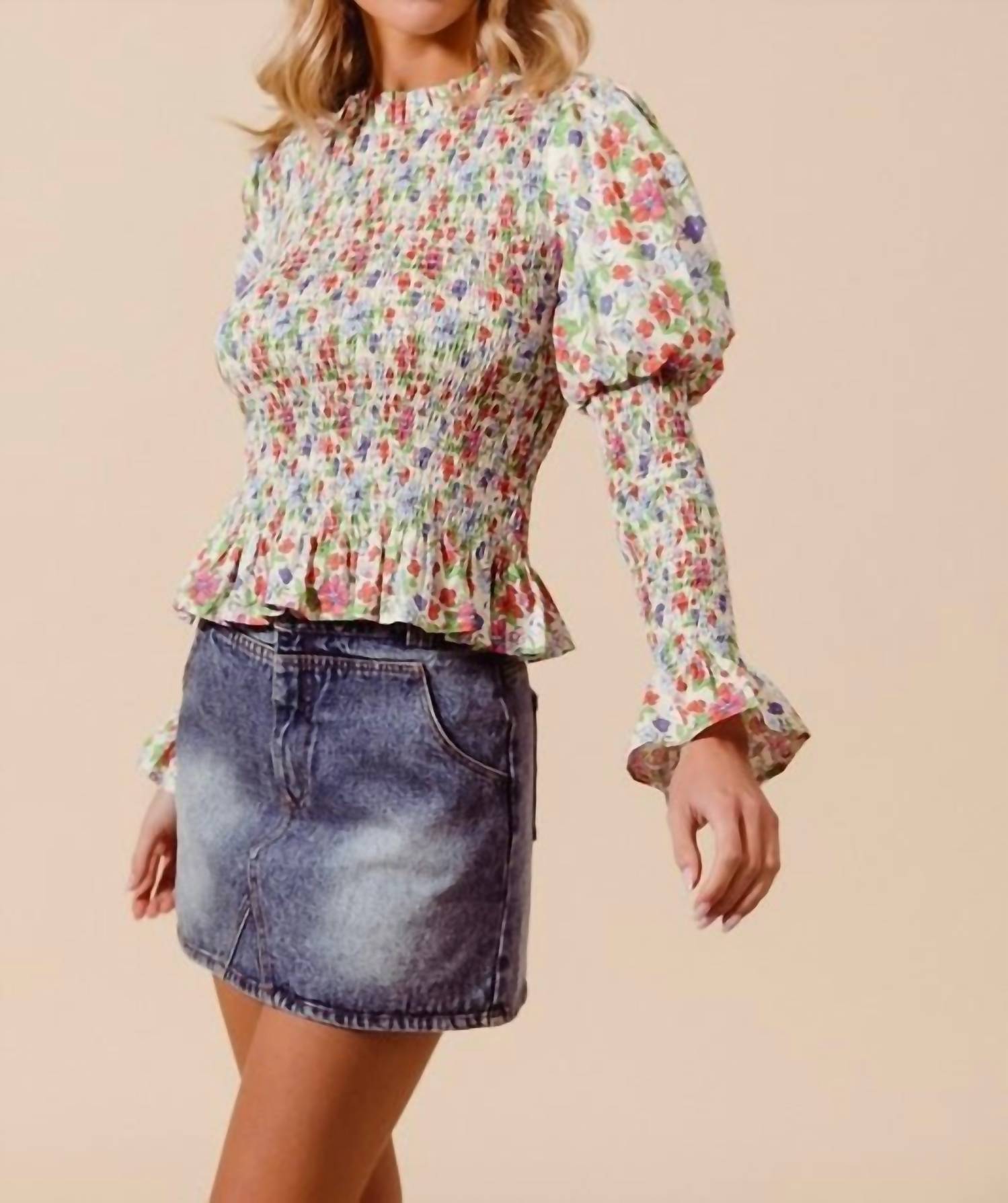 So Me - Felecity Floral Top