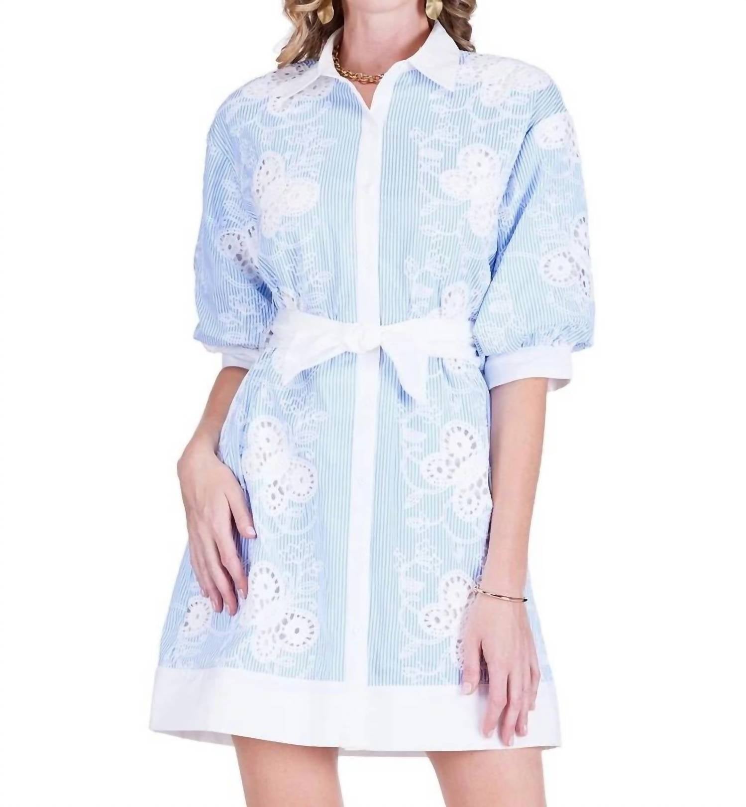 Jade - Short Sleeve Shirt Dress