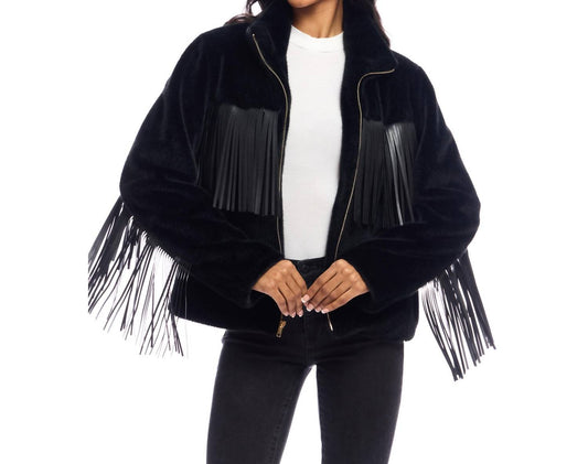 Fabulous Furs - Farrah Fringe Jacket