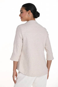 Frank Lyman - Textured Shimmery Swing Jacket