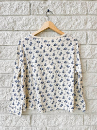 The Great. - Crop Sleep Henley Tee